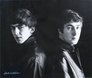 George Harrison and John Lennon