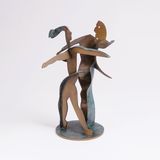A Pair of  Figures 'Dancing Couple' - image 2