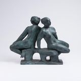 A Figure Group of Two Sisters - image 2