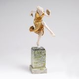 A Chryselephantine Figure 'Danseuse aux cymbales' - image 1