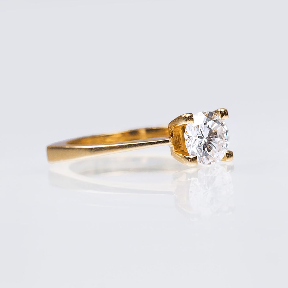 A Solitaire Diamond Ring - image 2