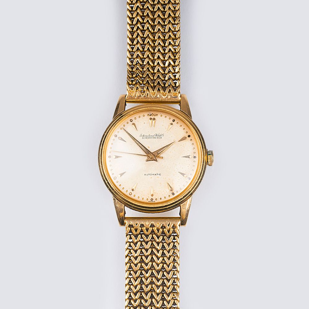 IWC International Watch Co. Vintage Gold HerrenArmbanduhr [100015]