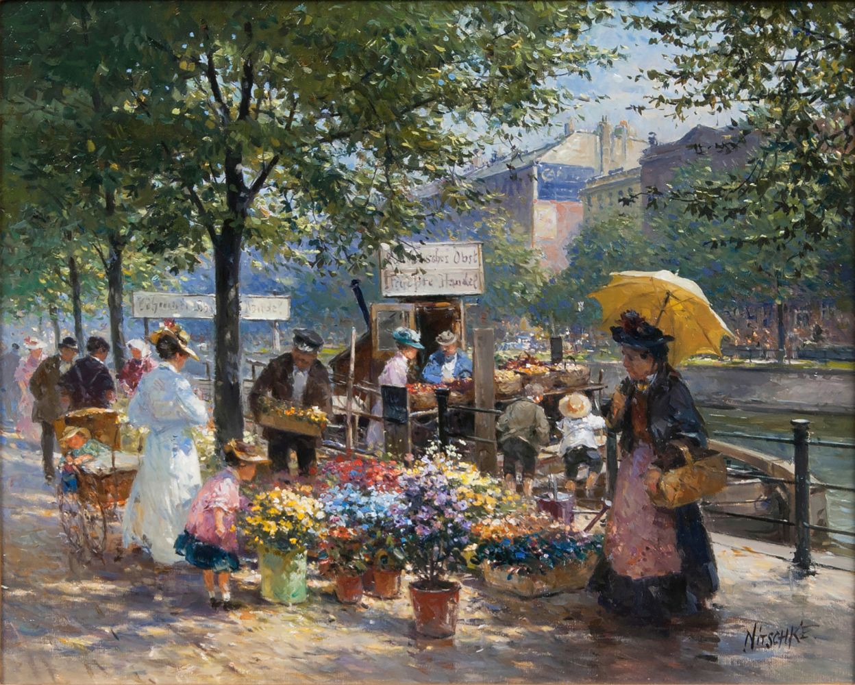 Detlev Nitschke - Flower Market Flower Market