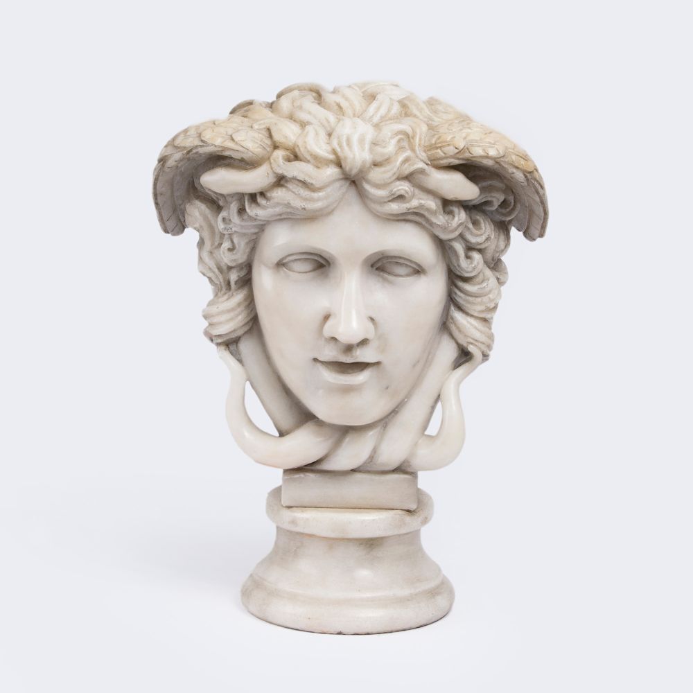 An Imposing Marble Bust 'Medusa Rondanini'