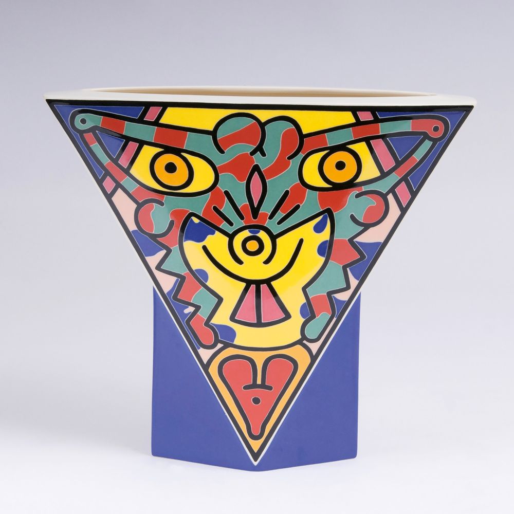 Skulpturale Vase 'No. 2 Spirit of Art - Series TriBeCa'