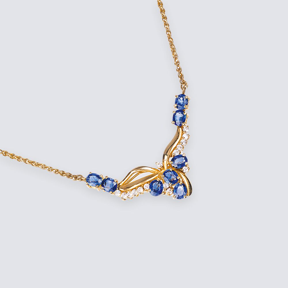 A petite Sapphire Necklace