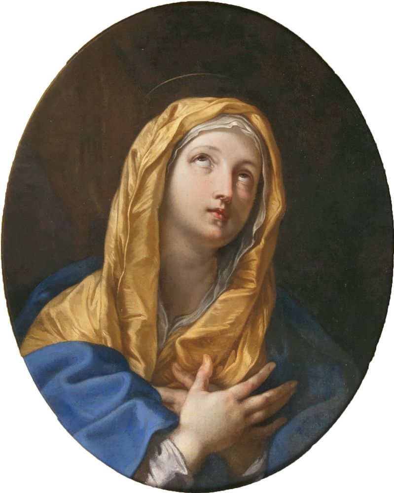 Guido Reni, Werkstatt oder nächster Umkreis - Madonna in Prayer Madonna in Prayer