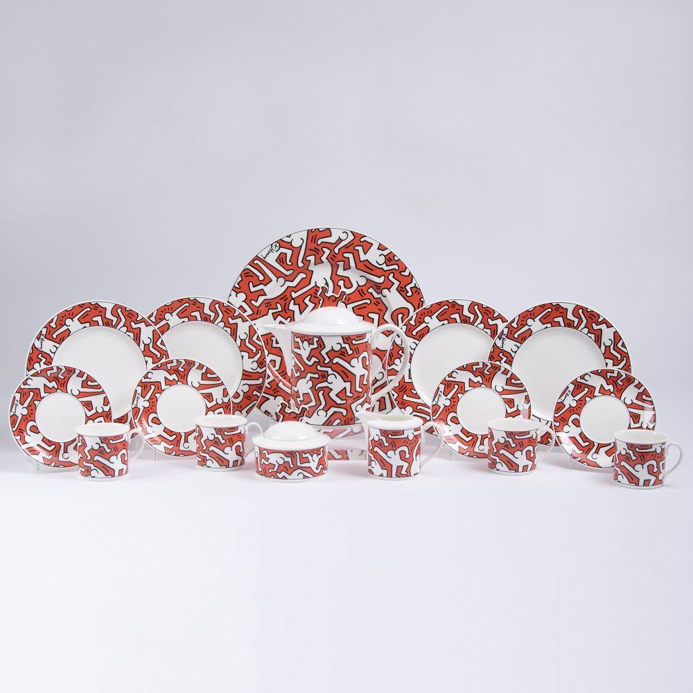 Keith Haring - A Coffee Service 'A Piece of Art' for 6 Persons A Coffee Service 'A Piece of Art' for 6 Persons