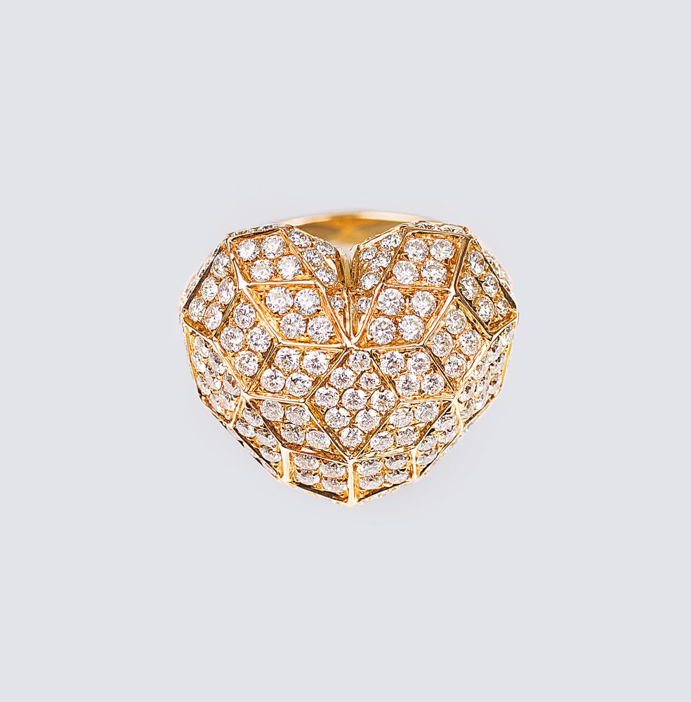 A Heartshaped Diamond Ring