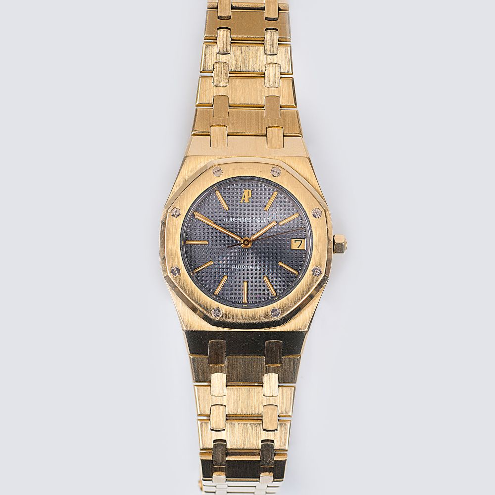 Gold Herren-Armbanduhr 'Royal Oak'
