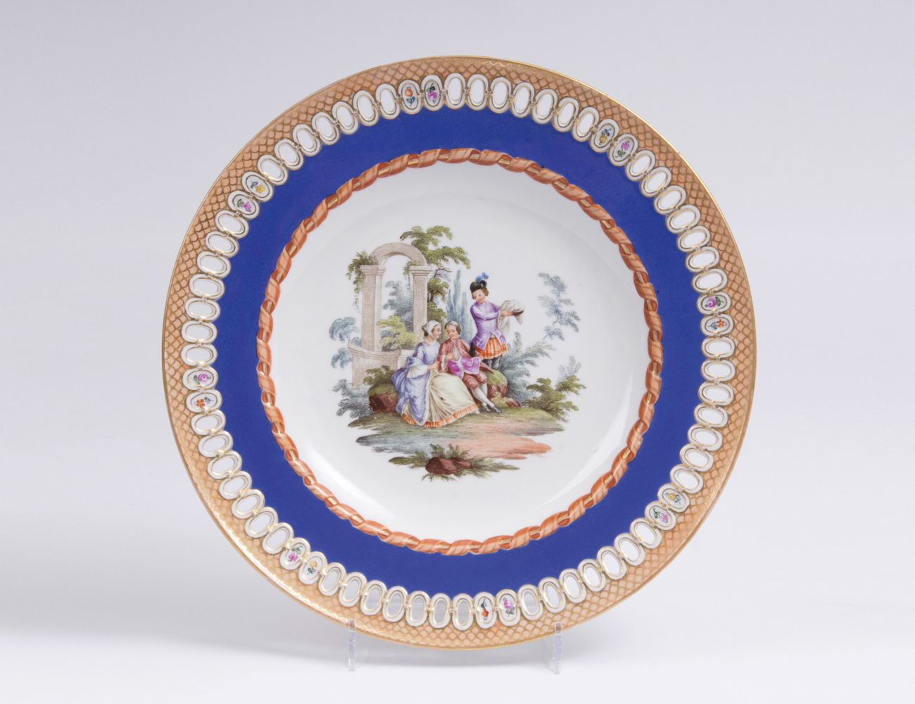 A Plate from the Service with the Blue Ribbon A Plate from the Service with the Blue Ribbon