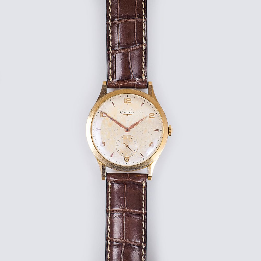 Vintage Gold Herren-Armbanduhr