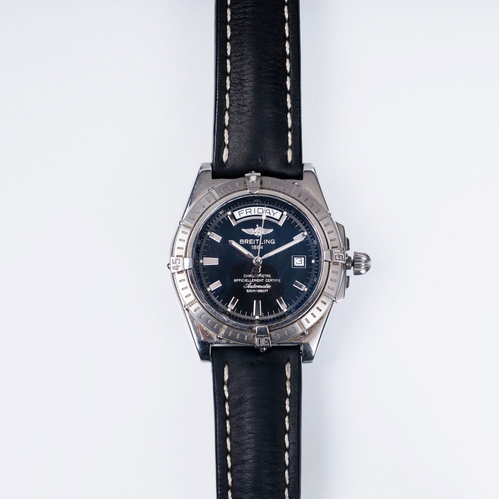 Breitling - A Gentlemen's Wristwatch 'Headwind Day-Date' A Gentlemen's Wristwatch 'Headwind Day-Date'
