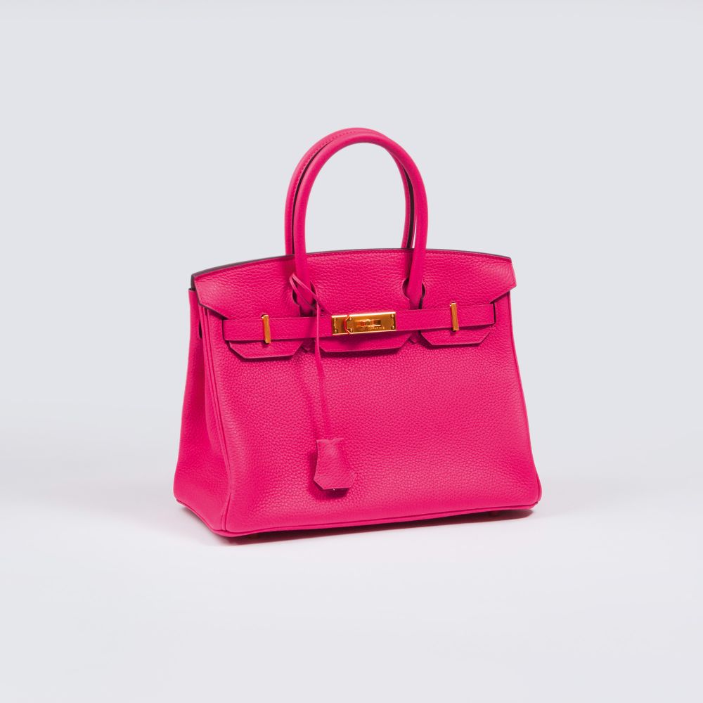 Birkin Bag 30 Rose Extreme