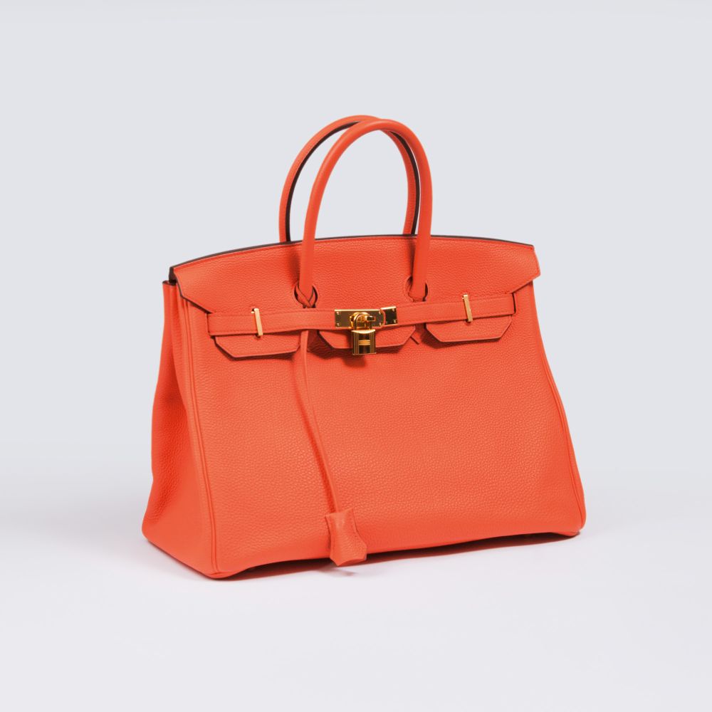 Hermès - Birkin Bag 35 Orange Poppy Birkin Bag 35 Orange Poppy