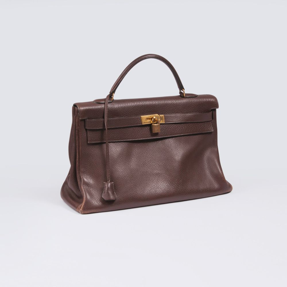 Hermès: A Vintage Kelly Bag 40 Dark Brown