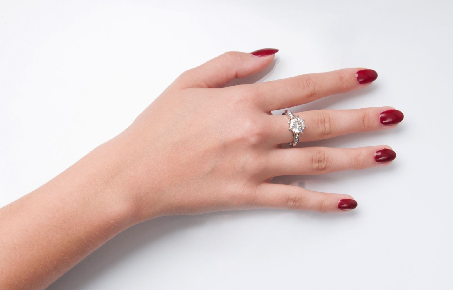 A Solitaire Diamond Ring - image 3