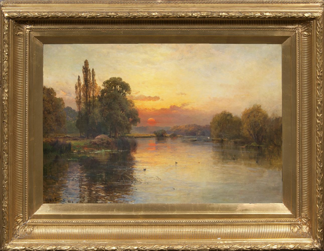 Sunset over the River - image 2