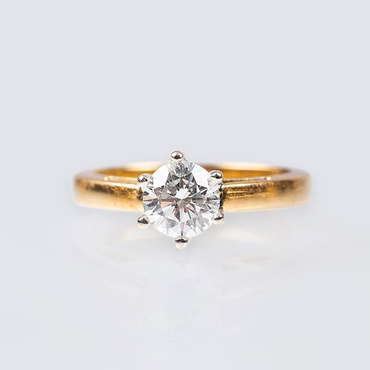 A Solitaire Diamond Ring