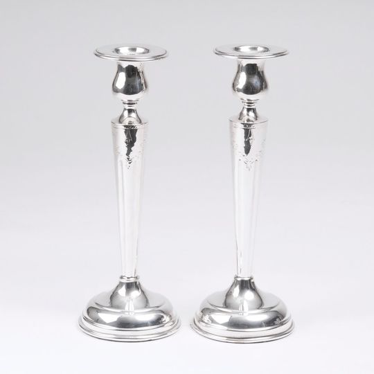 A Pair of Candle Holders