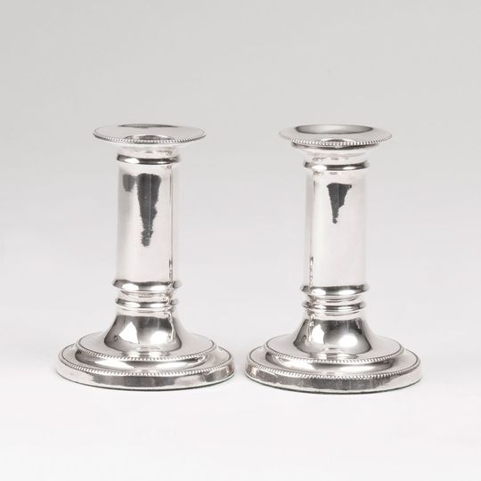 A Pair of small Victorian Candle Holders