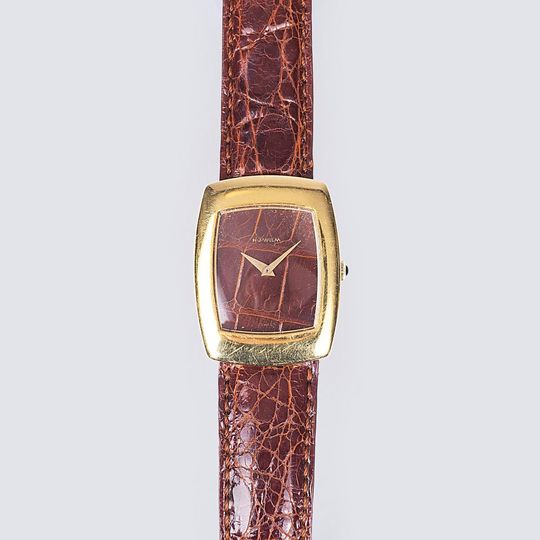 A Vintage Gold Wristwacht by DeLaneau