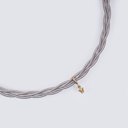 A Gold Rope Necklace