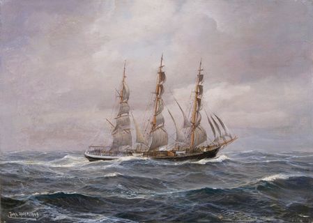 Dreimast-Vollschiff