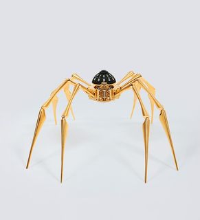 A modern, limited Sculpture Clock 'Arachnophobia'