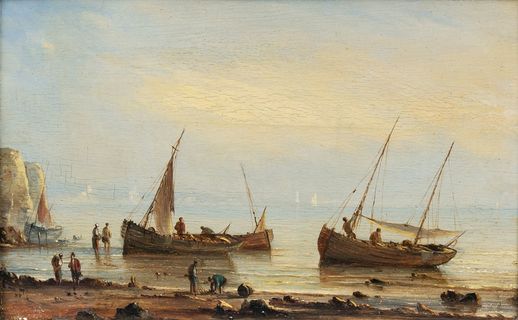 Fishermen on the Beach