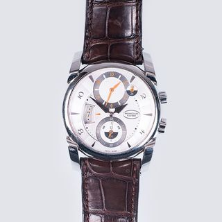 A Gentlemen's Wristwatch 'Tonda Hémisphères' with two Time Zones
