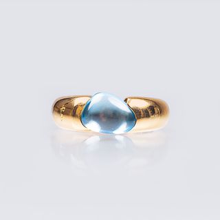 A Ring with Topaz 'M'ama non m'ama'