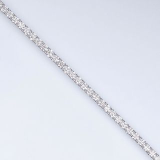 A Rare-White Diamond Bracelet