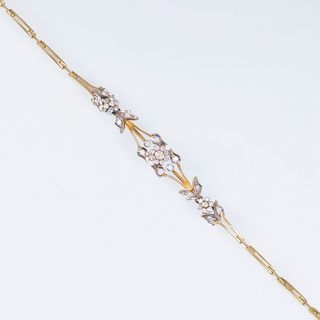 A petite Diamond Braclet