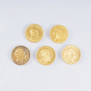 Five Gold Coins