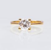 A Solitaire Diamond Ring - image 1