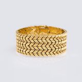 A Vintage Gold Bracelet - image 1