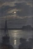 Night over the Elbe