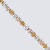 A multicoloured Diamond Bracelet - image 1