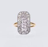 An Art-déco Diamond Ring - image 2