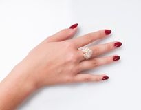 A Heartshaped Diamond Ring - image 2