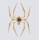 Limitierte Skulpturen-Uhr in Form einer Spinne 'Arachnophobia' - Bild 2