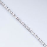 A Rare-White Diamond Bracelet