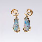 Paar Opal-Ohrhänger