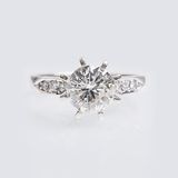 A Solitaire Diamond Ring - image 2