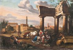 Companion Pieces: Market in Roman Ruins - image 1