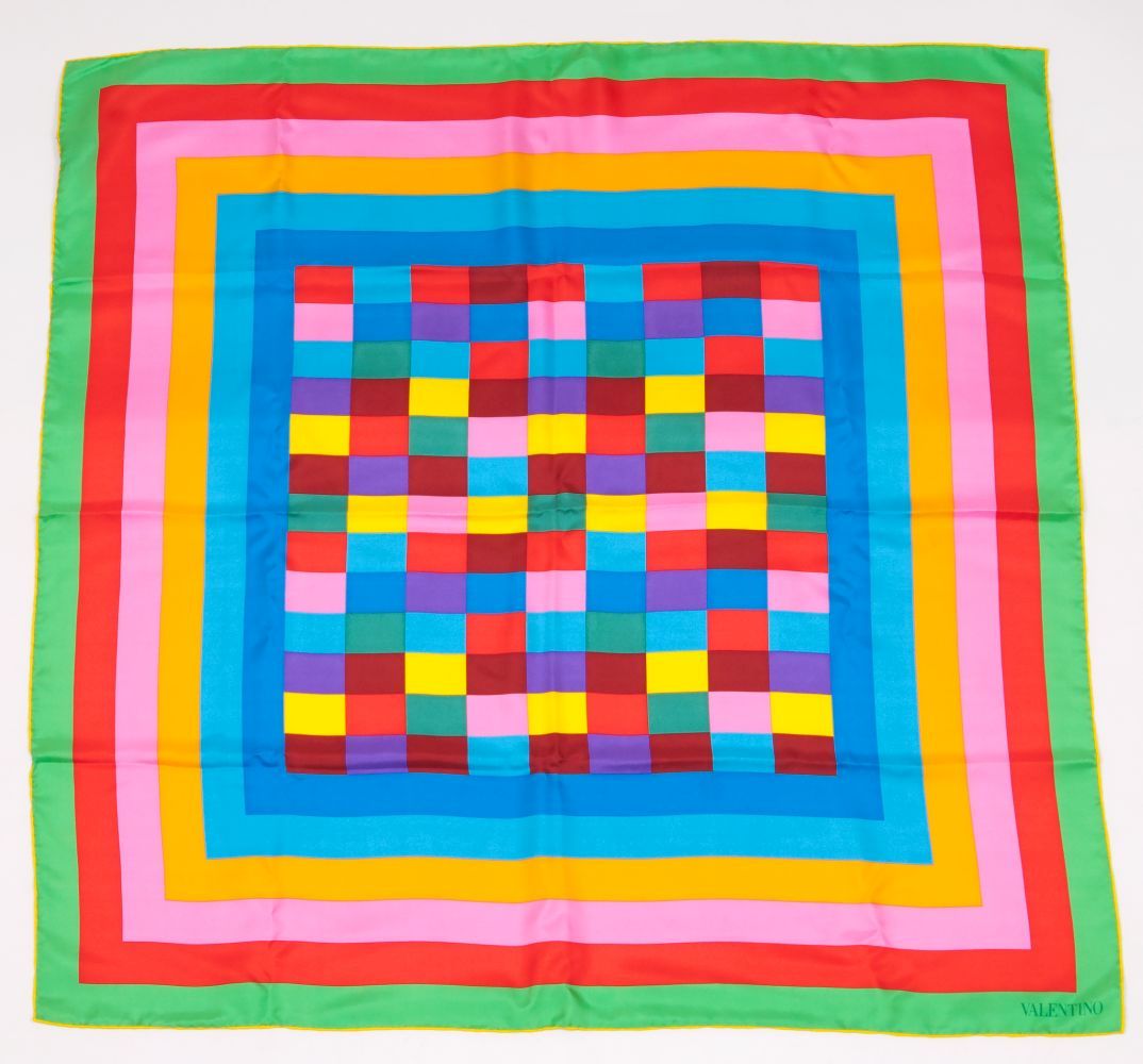 A Multicolored Silk Scarf '1973'