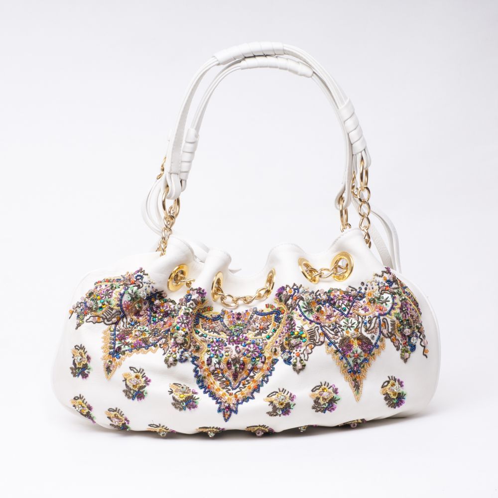 Etro - Elaborately Embroidered Pouch Bag Elaborately Embroidered Pouch Bag