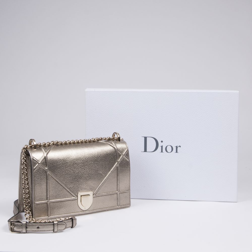 Diorama Clutch Metallic Champagne - Bild 2