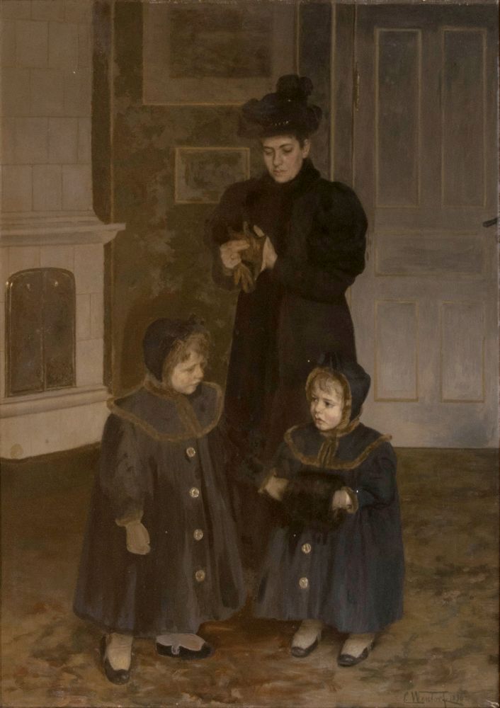 Carl Wentorf - Elegante Familie Elegante Familie
